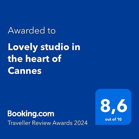 Lovely Studio In The Heart Of Cannes Exteriér fotografie