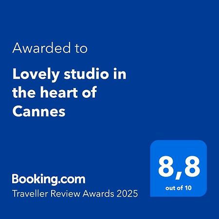 Lovely Studio In The Heart Of Cannes Exteriér fotografie